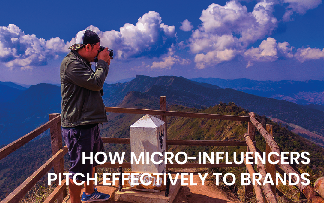 How micro-influencers pitch effectively to brands