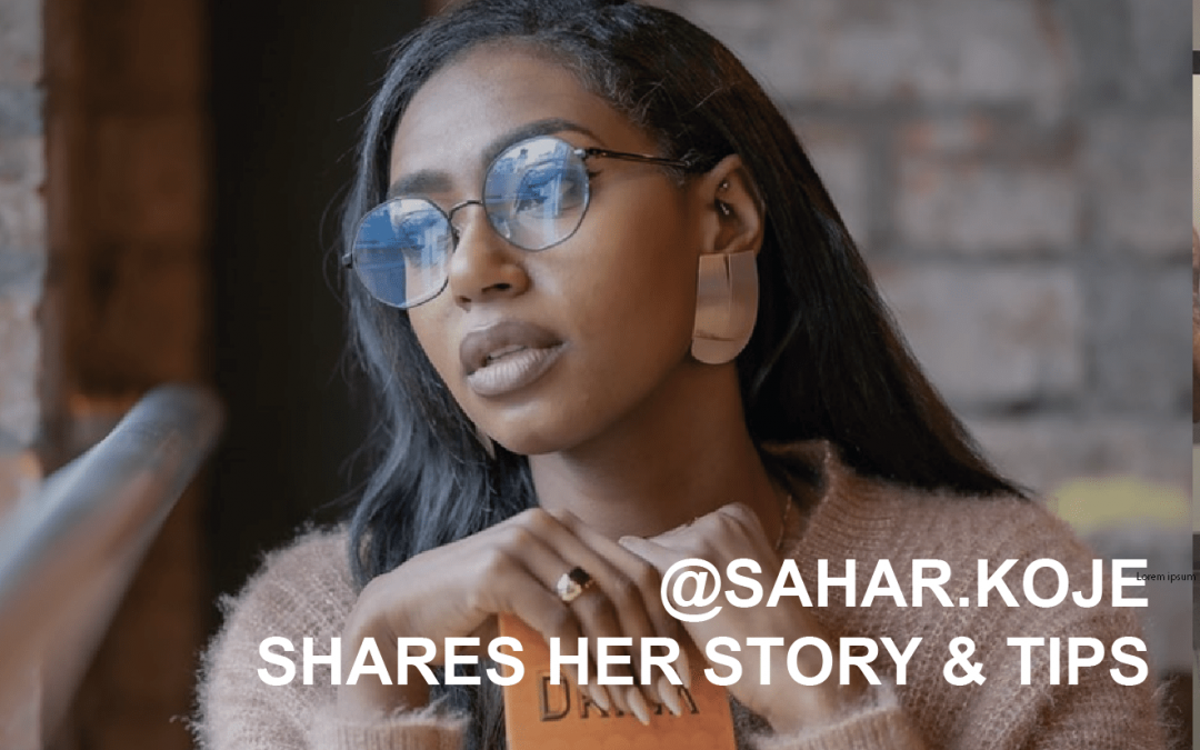 Creator Q&A @sahar.koje shares her story & tips