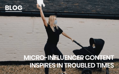 Micro-influencer content inspires in troubled times